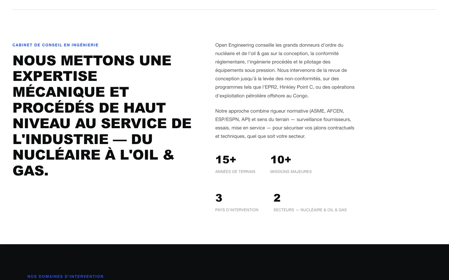 Présentation du cabinet